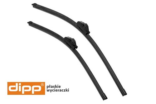 komplet płaskich wycieraczek samochodowych do renault Grand Scenic II ( JM )