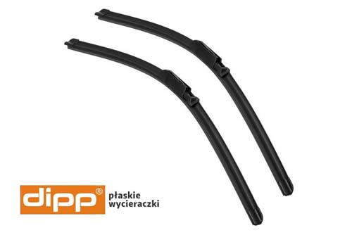 komplet płaskich wycieraczek samochodowych do audi R8 ( 422/423 )
